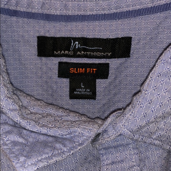 Light blue button up - Picture 2 of 2